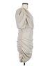 H&M Solid Tan Cocktail Dress Size M - photo 4