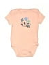 Carter's Floral Pink Short Sleeve Onesie 0-3 MO / 3 MO - photo 1
