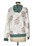 Shein 100% Polyester Floral Silver Pullover Sweater Size 8 - 10 - photo 2