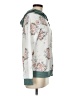 Shein 100% Polyester Floral Silver Pullover Sweater Size 8 - 10 - photo 4