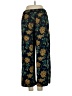 J.Crew 100% Polyester Floral Blue Casual Pants Size 4 - photo 2