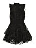 Aqua 100% Polyester Black Dress Size 7 - 8 - photo 2