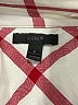 J.Crew Plaid Ivory Long Sleeve Button-Down Shirt Size 6 - photo 7