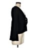 Olivaceous Black Long Sleeve Blouse Size M - photo 4