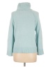 Lilla P Teal Blue Turtleneck Sweater Size M - photo 2