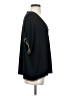 French Connection Black 3/4 Sleeve Top Size S - photo 4