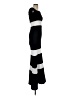 Xscape Stripes Black Casual Dress Size 2 - photo 4