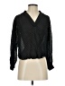 Madewell 100% Viscose Black Long Sleeve Blouse Size XXS - photo 1