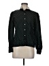 Assorted Brands Polka Dots Black Long Sleeve Button-Down Shirt Size 8 - photo 1