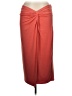 Express Solid Red Formal Skirt Size XL - photo 1