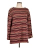 St. John Collection Stripes Red Pullover Sweater Size L (estimated) - photo 1