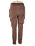 Denim & Co Solid Brown Casual Pants Size L (estimated) - photo 2