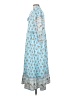 Unbranded Paisley Blue Casual Dress Size S - photo 5