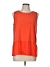 Chico's Orange Sleeveless Blouse Size Lg (2) - photo 1