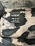 Shein 100% Polyester Animal Print Brown Short Sleeve Blouse Size 12 - photo 9