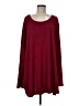 Unbranded 100% Polyester Burgundy Long Sleeve Top Size 6 - photo 1