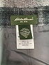 Eddie Bauer Plaid Gray Wool Skirt Size 12 - photo 4