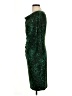 David Meister Animal Print Green Cocktail Dress Size 10 - photo 5