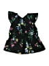 Old Navy 100% Cotton Floral Black Dress Size 12-18 mo - photo 1