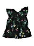 Old Navy 100% Cotton Floral Black Dress Size 12-18 mo - photo 2