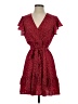 Unbranded Polka Dots Red Casual Dress Size S - photo 1