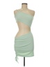 Shein Solid Green Cocktail Dress Size 6 - photo 1