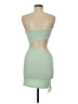 Shein Solid Green Cocktail Dress Size 6 - photo 2