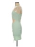 Shein Solid Green Cocktail Dress Size 6 - photo 5