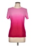 Calvin Klein Color Block Pink Active T-Shirt Size L - photo 1