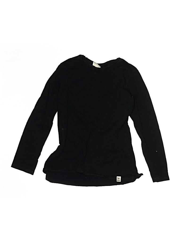 Pre-owned Zara Kids' Long Sleeve T-shirt In Black
