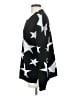 Ecowish Stars Black Pullover Sweater Size S - photo 5