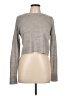 ABound 100% Acrylic Metallic Gray Pullover Sweater Size L - photo 1