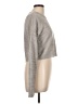 ABound 100% Acrylic Metallic Gray Pullover Sweater Size L - photo 4