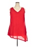 Lane Bryant 100% Polyester Red Tank Top Size 18 - photo 1