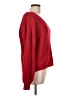 Unbranded 100% Polyester Solid Red Pullover Sweater Size L - photo 4