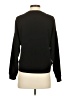 Scoop Solid Black Pullover Sweater Size XS - photo 2