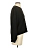 Scoop Solid Black Pullover Sweater Size XS - photo 4
