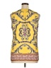 Violet & Claire 100% Polyester Yellow Sleeveless Blouse Size XL - photo 2