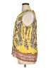 Violet & Claire 100% Polyester Yellow Sleeveless Blouse Size XL - photo 5