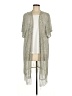 Ember 100% Polyester Silver Kimono Size L - photo 1