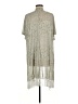 Ember 100% Polyester Silver Kimono Size L - photo 2