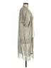 Ember 100% Polyester Silver Kimono Size L - photo 4