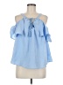 Essue Blue Sleeveless Blouse Size M - photo 1