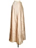 Express 100% Polyester Metallic Tan Formal Skirt Size XS - photo 2