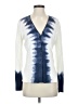 Ecru Tie-dye Blue White Cardigan Size S - photo 1