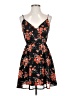 Forever 21 Floral Black Cocktail Dress Size S - photo 1