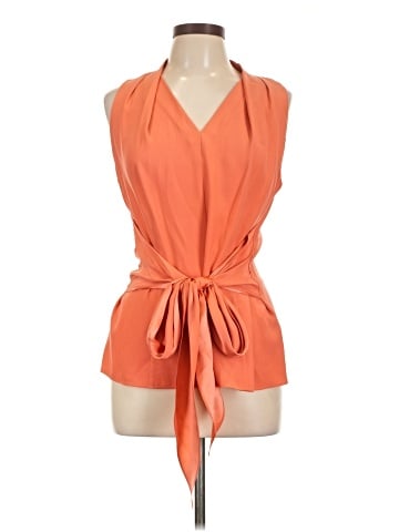 Lafayette 148 New York Sleeveless Silk Top (view 1)
