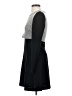 Plastic Island Chevron-herringbone Gray Black Cocktail Dress Size S - photo 5