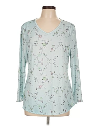 Lily by Firmiana 3/4 Sleeve Blouse (view 1)