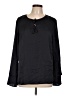 The Limited Black Long Sleeve Blouse Size L - photo 1